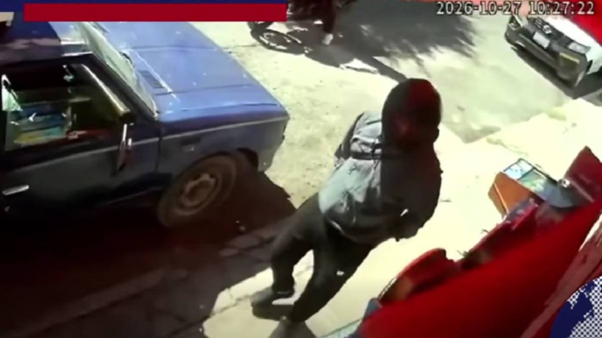 Captan en video asalto a repartidor de Sigma en Tehuacán; dos sujetos huyeron en motocicleta