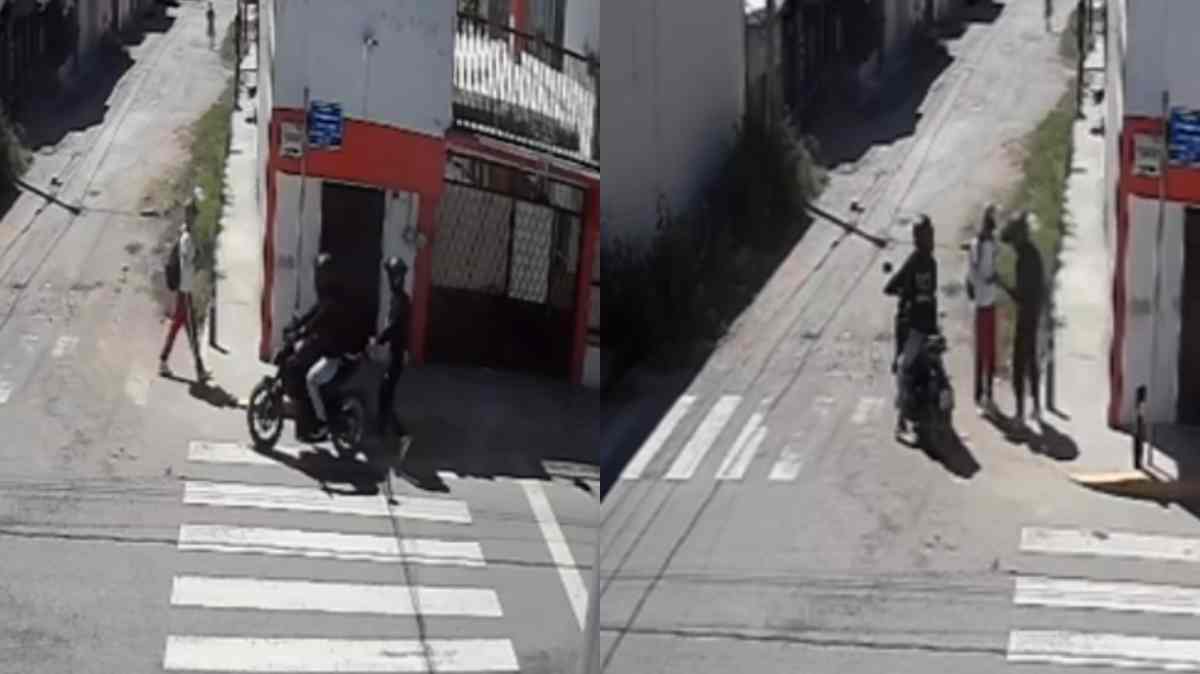 A punta de pistola asaltan a estudiante de secundaria en Guadalupe Hidalgo; le quitan celular y mochila