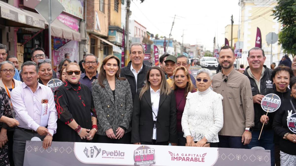 Pepe Chedraui rehabilita calle 5 de Febrero en San Felipe Hueyotlipan: obra beneficia a más de 23 mil personas