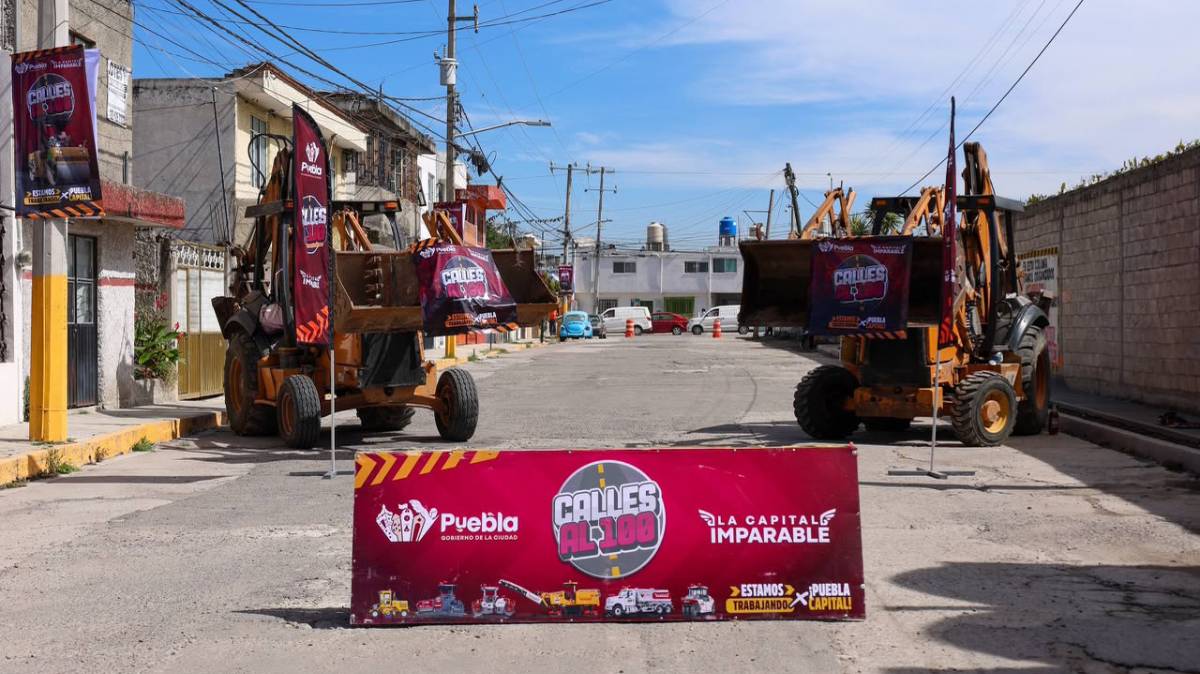 Pepe Chedraui arranca rehabilitación de la calle Nardos en San Ramón: obra beneficiará a más de 25 mil poblanos