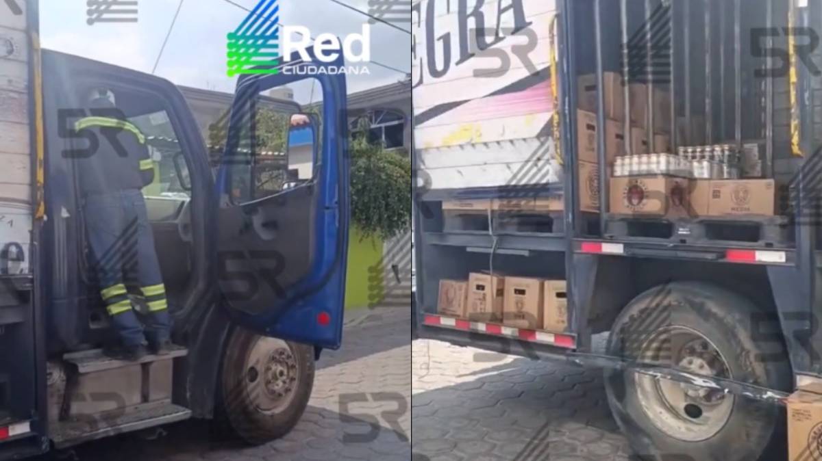 Encapuchados en moto verde asaltan a trabajadores de una cervecera en Acajete; vecinos auxiliaron a las víctimas