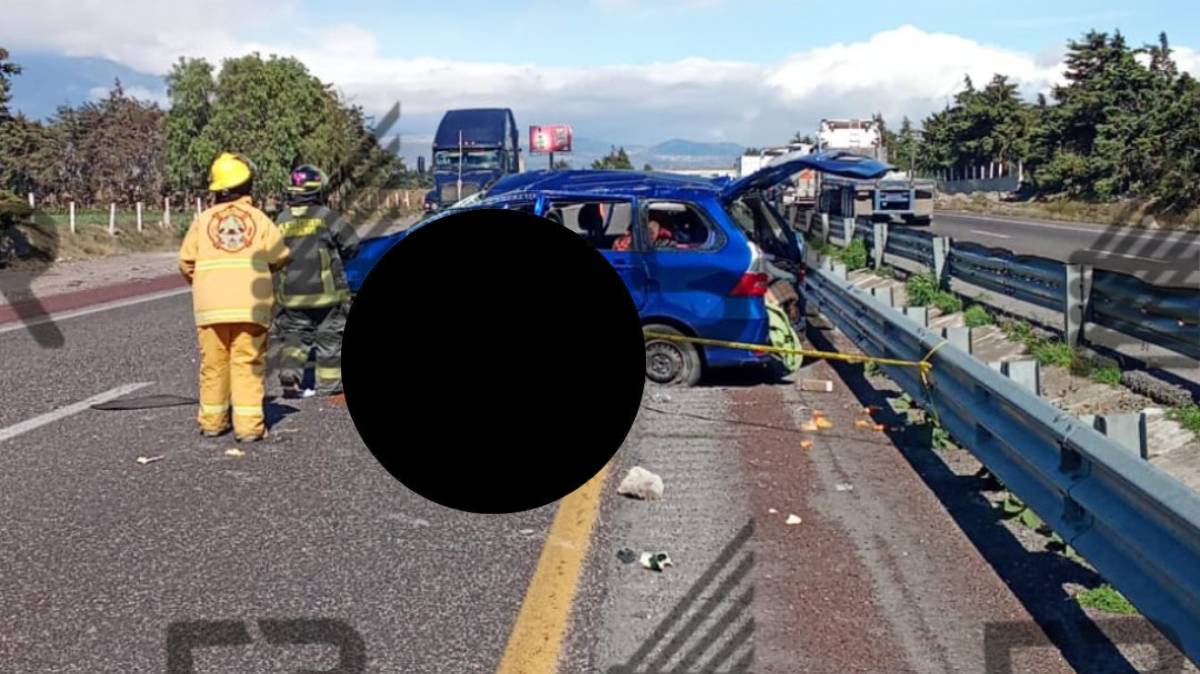 Volcadura en la autopista Puebla-Córdoba deja dos adultos mayores muertos y un conductor herido