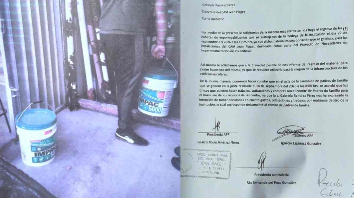Padres del CAM Jean Piaget denuncian retiro de material donado y exigen intervención de la SEP en Puebla