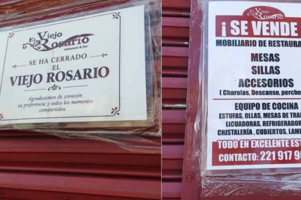 Cierra El Viejo Rosario en Puebla tras 12 años: vende su mobiliario y se despide del Centro Histórico