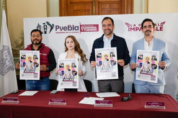 Más de 6 mil 400 vacantes y sueldos de hasta 40 mil pesos: este martes arranca la 9ª Feria de Empleo en Puebla capital