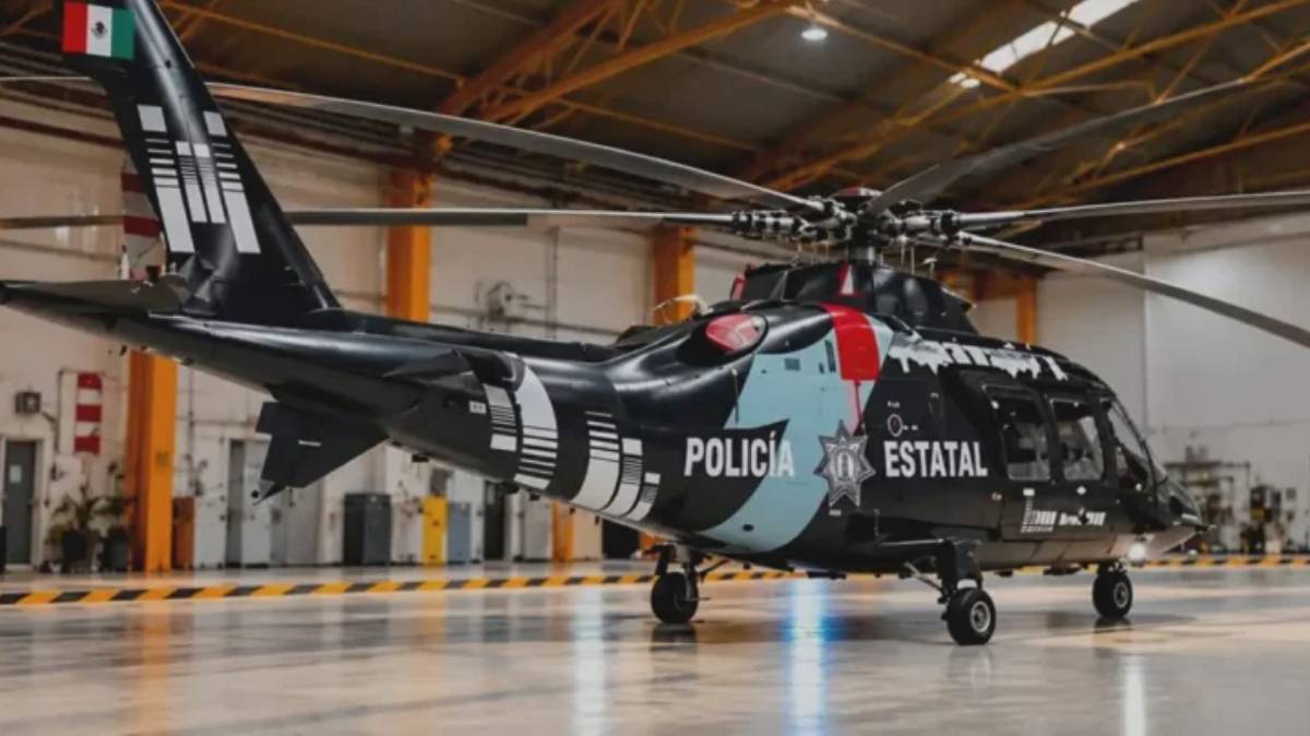 Puebla suma helicóptero de hasta 284 km/h para vigilar carreteras, combatir incendios y atender emergencias
