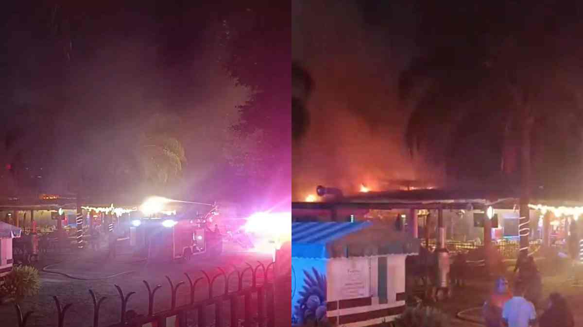 Fuerte incendio consume parte de Beer City y Topolino en Atlixco