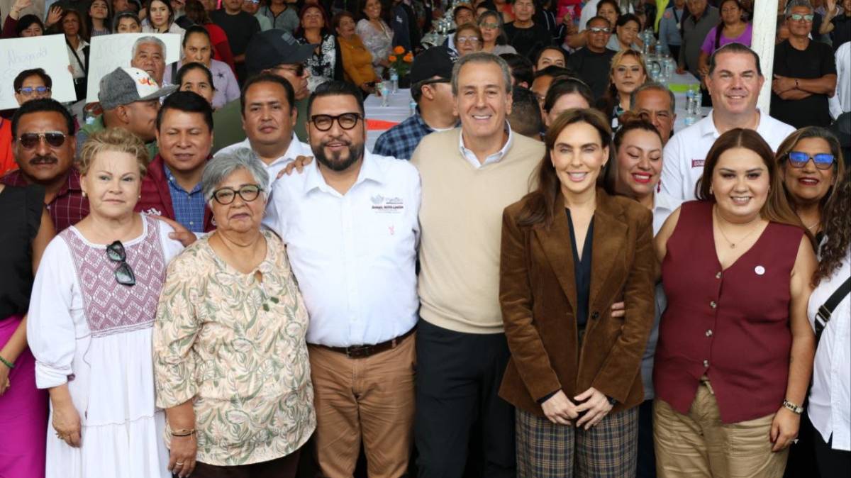 Pepe Chedraui lleva obras, luminarias LED y miles de apoyos a San Jerónimo Caleras: estas son las acciones