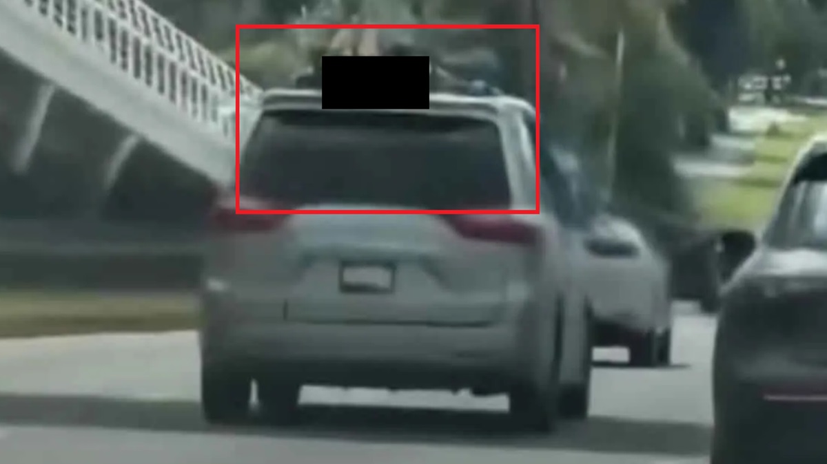 ¿Cuánto le costó la broma? Sancionan a conductor captado con mujeres en el toldo en la Atlixcáyotl