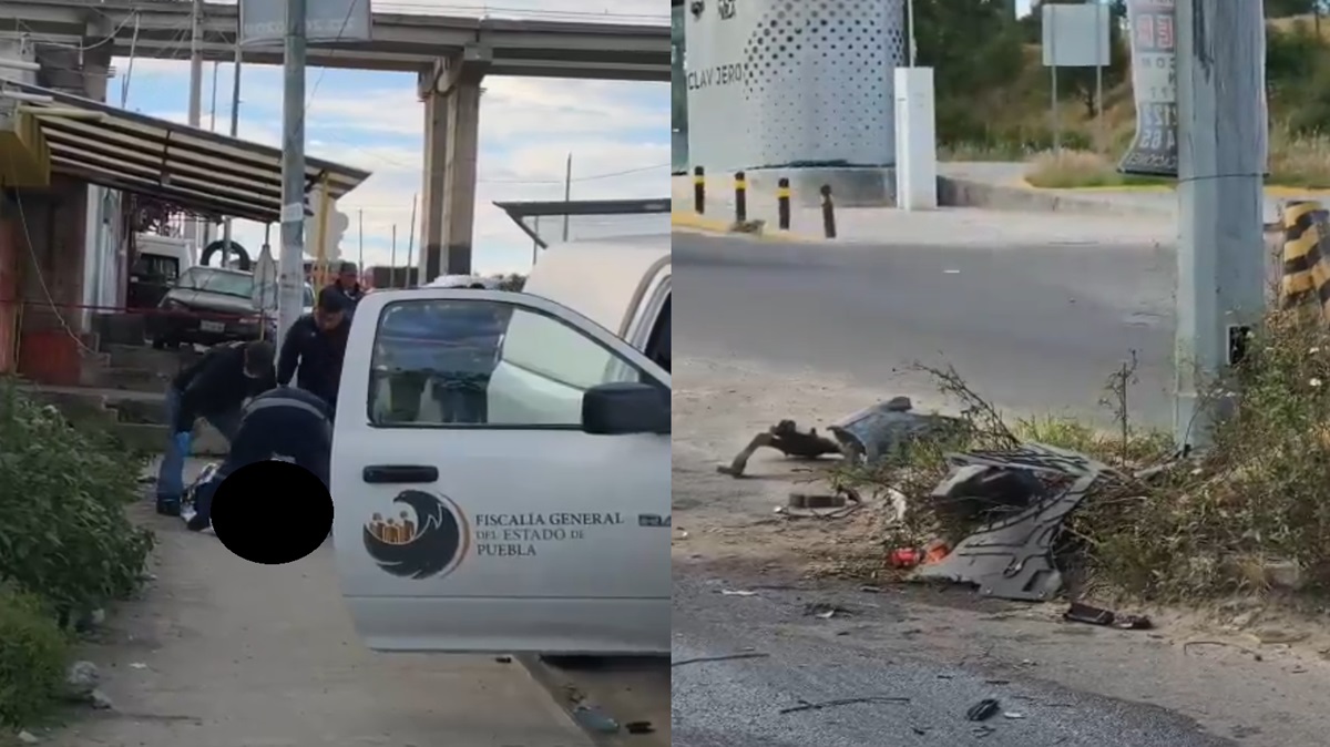 Muere una persona en fatal accidente bajo el puente de Clavijero en Puebla: ¿Qué se sabe de la tragedia de este sábado?