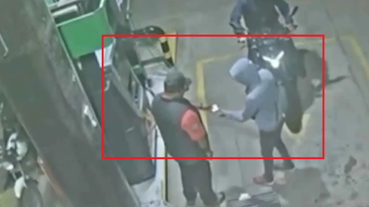 Plomo y asalto: Comando armado atraca la gasolinera "Los Pinos" en San Martín Texmelucan