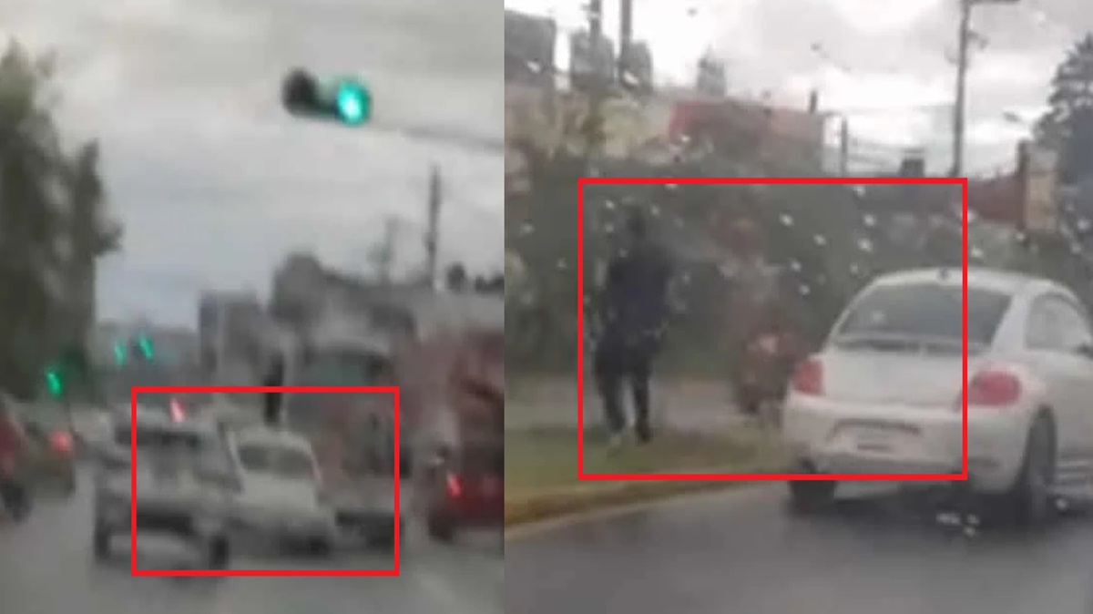 Violento asalto a plena luz del día: Criminales armados despojan a pareja de su vehículo Beetle sobre la avenida Reforma Sur