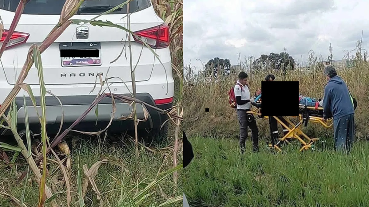 ¡Salvajismo al volante! Asaltantes apuñalan en múltiples ocasiones a chofer de plataforma y lo abandonan en Santa Cruz Xonacatepec