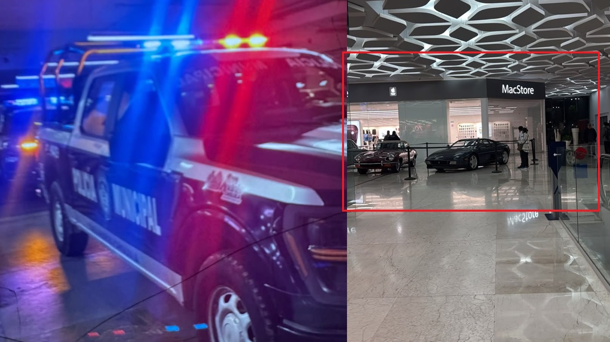 ¡Golpe en Angelópolis! Sujetos armados asaltan la tienda MacStore en plaza Vía San Ángel y roban equipos electrónicos