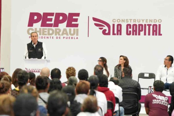 San Pablo Xochimehuacan recibe más de 15 mil despensas, nuevas luminarias y obras durante gobierno de Pepe Chedraui