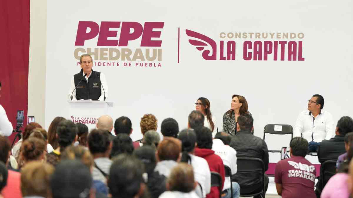 San Pablo Xochimehuacan recibe más de 15 mil despensas, nuevas luminarias y obras durante gobierno de Pepe Chedraui