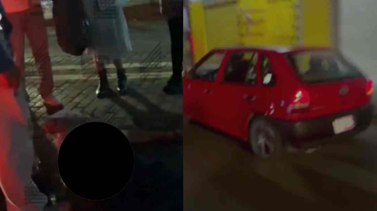Atropellan a adulto mayor en el Paseo Bravo de Puebla; conductor de Pointer rojo huye del lugar