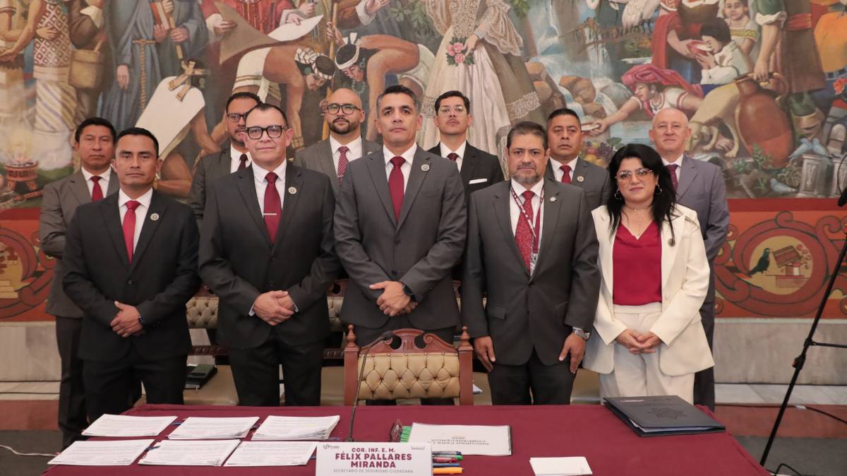 Puebla presume una SSC más preparada: Félix Pallares reporta 18 mil operativos, 4 mil 868 personas detenidas y baja en percepción de inseguridad