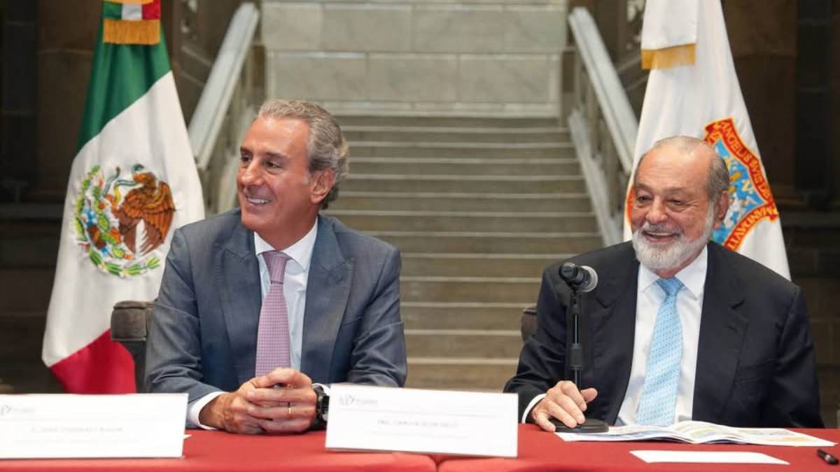 Carlos Slim anuncia proyecto de 4 mil millones para transformar Paseo San Francisco en Puebla